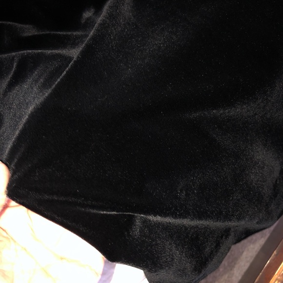 Ann Taylor Velvet Long Maxi Skirt with Slit size 4 - Picture 5 of 5